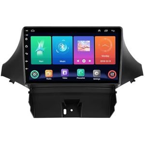Dubbele DIN Android 14 autoradio voor Chevrolet Orlando 2010-2018 9 Duim QLED Touch screen-met Draadloze Carplay Android Auto GPS navigatie 4G WiFi Stuurwielbediening achteruitrijcamera(P2 WIFI 4-Core