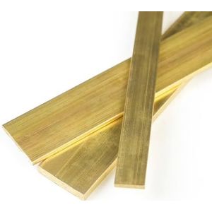 H59 Messing Platte Staaf, 3 Mm-6 Mm Dik X 10-50 Mm Breed, Massieve Metalen Stripplaat For Knutselen En Reparaties (1 Stuk) - Hoge Sterkte En Gemakkelijk Te Snijden(Length 150mm,4x30mm)