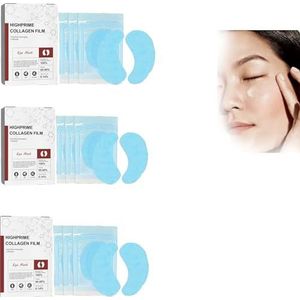 Skynpure-Collagen Films, Highprime Collagen Film for Face,Korea Highprime Collagen Soluble Film,Highprime Collagen Film Mask Reducing Fine Lines Wrinkles,1/3/5Pcs (+3Pcs)
