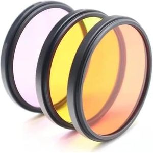 37 52 58 67mm Duikfilter Rood Geel Paars Kleurfilters for Camera Nikon Top (Size : 67mm)