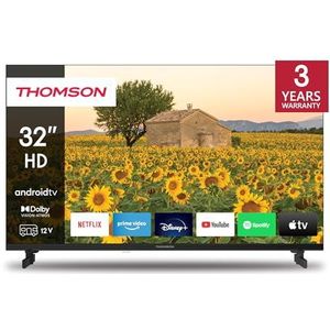 THOMSON 32HA2S13C - LED TV 32 (81 cm) - HD 1366 x 768 - adapter 12 V - Android Smart TV - 2 x HDMI 1.4