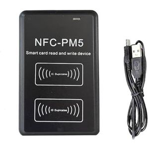 Pqahffowr IC/ID-lezer, graveerder, NFC-codering, duplicator, frequentie 125 kHz, 13,56 MHz, kopieerapparaat, RFID-kaartlezer