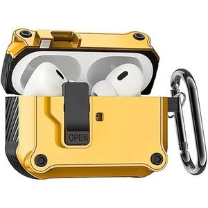 Case for AirPods Pro 2e 1e Generatie Cover Automatische Snap Switch Veilige Case for Apple AirPods 3 2 1 oortelefoon (Color : Yellow, Size : For Airpods Pro 2nd)