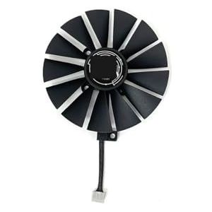 95mm PLD10010S12H GPU-koelventilator voor ASUS voor STRIX RX 470 580 570 GTX 1050Ti 1070Ti 1080Ti Gaming-videokaartkoelventilator(Black A-Fan FDC)
