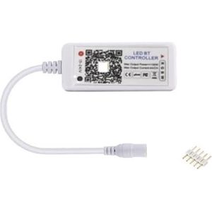 DC12V RGBW/RGBWW Wifi LED-controller met IR 24 sleutel afstandsbediening 5-pins aansluiting voor RGBW LED-strips (kleur: BT RGB (RGBW))