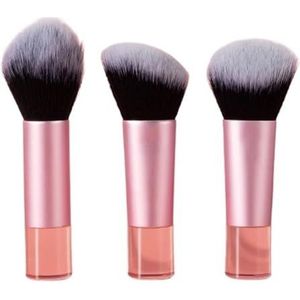 Kwastenset Professionele Foundation Contour Brush Set 3 Kwasten For Het Blenden En Fixeren Van Make-up Make-Up Borstel Set