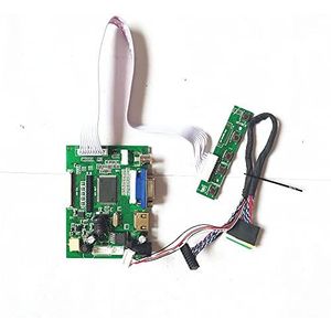 Voor LP101WH1 (TL) (A1)/(TL) (A2)/(TL) (A3)/(TL) (P1) LVDS 40Pin HDMI-Compatibel+VGA+2AV WLED 1366 * 768 LCD besturingskaart (LP101WH1 (TL) (A1))