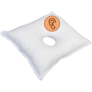 OrtoPrime, chondrodermatitis-kussen, het ideale kussen bij drukplekken op het oor, orthopedisch, therapeutisch hoofdkussen, hoge bescherming, medisch nekkussen