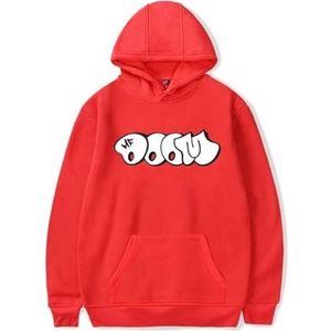 Rapper MF Doom Zwart Hoodie Voor Mannen En Vrouwen Unisex Pullover Tracksuit Harajuku Streetwear Sweatshirt (Color : 4, Size : S)