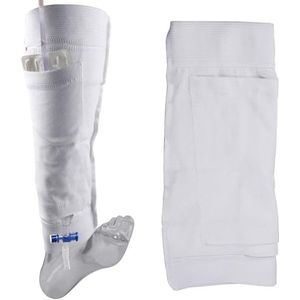 Katheter Beenzakhouder, VEGOATY Urineutelhouder, Rekbare Katheter-urine-drainage-zak, kuithouderband voor incontinentie, urineutel-M