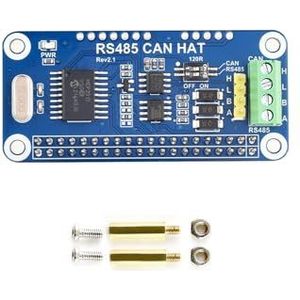 Waveshare RS485 CAN HAT for Raspberry Pi Zero/Zero W/Zero WH/2B/3B/3B+ Allowing Stable Long Distance Communication