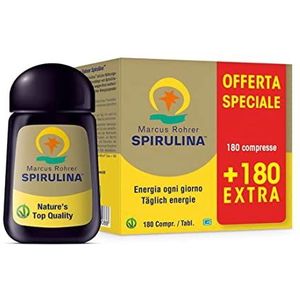MARCUS buis SPIRULINA 180+180 tabletten 300mg - energie & immuniteit