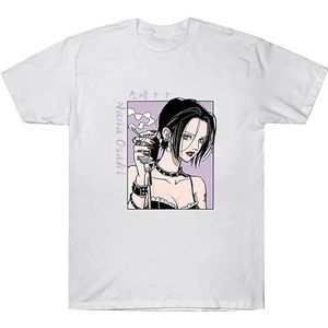 UnisexNana Short Sleeve T-Shirt O-Neck Pullover for Oosaki Nana Fans Casual Tops overhemden(Small)