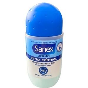 3 x Sanex Women Deo Roll-On ""Dermo Extra Control"" voor de normale huid - 50 ml