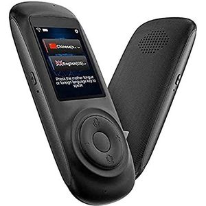 Taalvertalerapparaat, draagbare spraakvertaler, ondersteuning voor 70 talen, wifi/hotspot/tweeweg directe spraakvertaler 2,4-inch touchscreen, voor het leren van reiszaken Decoration