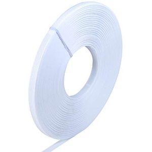 Geviro 5 Yards Witte Polyester Uitbenen voor Corset Naaien Trouwjurk Nursing Party Toga's (Wit, 12mm)