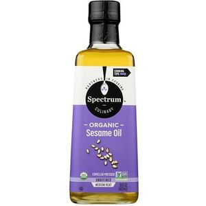Spectrum Organic Sesame Oil, Unrefined, 16 oz