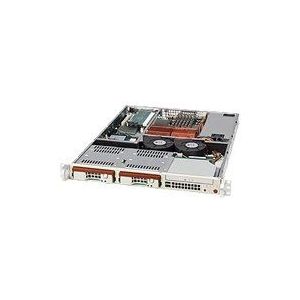 Supermicro 811TQ-280B Low Profile (Slimline) zwart 280W PC behuizing - PC behuizing (Low Profile (Slimline), Server, ATX, Zwart, 1U, 280 W)