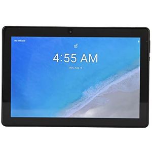 Mini-Tablet, RAM 16G 4G LTE Internet HD-scherm Zwarte Tablet voor Kantoor (Britse stekker)