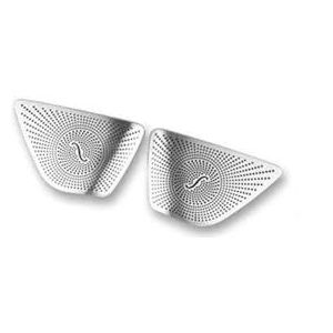 Autodeur Luidsprekers Stereo Versieren Cover Speaker Trim Cover Staal Voor EEN CLA GLA Klasse W176 X156 C117 Beschermende strips(Rear Door Speaker7)