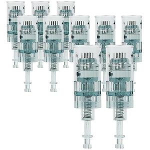 Snadi - 42-pins Naald Cartridge voor Dermapen M8 en A6S | Pak van 10 | Alleen compatibel met Dr. Pen | Chirurgische stalen naald | Voor haar- en huidherstel, verbetering van littekens en vlekken