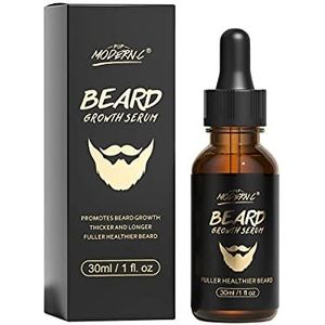 Baardolie Met Biotine Cafeïne Voor Mannen Baard Groei Serum Stimuleert Baardengroei Bevorderen Haargroei Gezichtshaar Behandeling