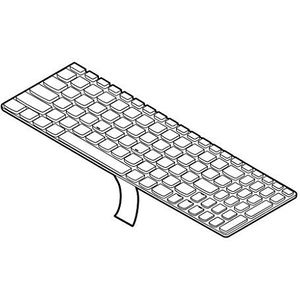 Lenovo Keyboard (FRENCH) 25209722, Keyboard, US, 25209782, FRU25209722 (25209722, Keyboard, US English, Lenovo, Essential B580)