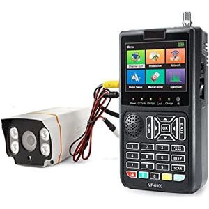 Satellietzoekers VF-6900 HD Digitale Satelliet Finder DVB-S/DVB S2/Finder Meter 3.5 ""TFT LCD for Satelliet TV Receivervs ST-5150 LCD-scherm met meter met satellietdetectie (Color : VF-6900P, Size :