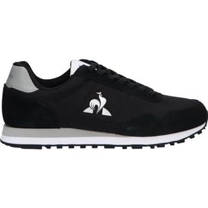 Le Coq Sportif Uniseks Astra_2 basketbal, zwart/zilver, 36 EU, Zwart Zilver, 36 EU