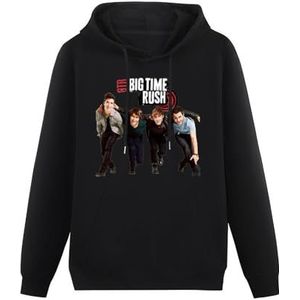Youth Online Casual Big Time Rush Pullover Hoodie Hooded Top Unisex Mens Ladies Hooded Sweatshirts Size L