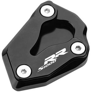 Motorfiets CNC Kickstand Zijstandaard Verlengstuk S1000RR S 1000 RR 2019-2025 S1000R 2021-2025 M1000RR(Zwart)