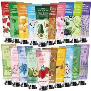 20 stuks bulk handlotion, vochtinbrengende crème voor droge handen, mini reishandlotion, natuurlijke geur voor kleine handlotions en verpleegkundigen