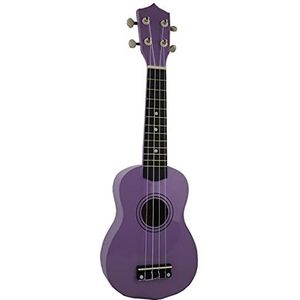 Ukeleles Exquisite 21 ""Ukulele Basswood Body Mini Guitrar Ukelele 4 Strings Muziekinstrument Kleurrijke Uke Voor Zowel Child & Adult (Color : Purple)