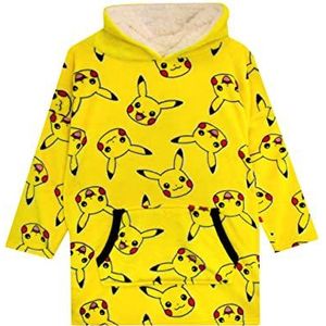 Pokemon Jongens Lounge Hoodie Pikachu Geel Een maat