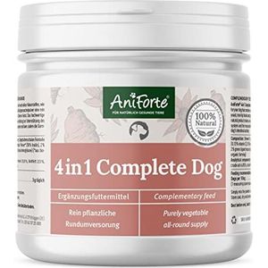 AniForte 4-in-1 Complete Dog Poeder 250 g - Natuurlijke all-round verzorging voor honden uit gewrichtspoeder, ondersteuning gewrichten, immuunsysteem, huid, vacht, maag-darmactiviteit met hoge acceptantie