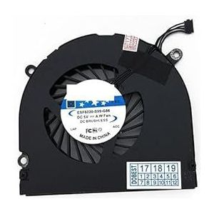 Laptop CPU-koelventilator voor Apple voor MacBook Pro voor Unibody A1286 MC118LL 2009 15"" ventilator