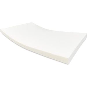 Dibapur ® NEN koudschuimmatras zonder overtrek in 9 cm hoogte caravan matras Made in Germany (130 x 200 cm)