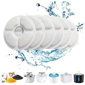 Katfontein Filter Vervanging,12 Stuks Kattenwater Filter Set