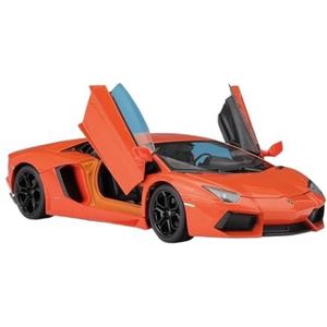 For Lamborghini Aventador LP700-4 Legering Model Auto Diecasts Metalen Speelgoed Sportwagen Model Simulatie 1:24(Size:Orange)