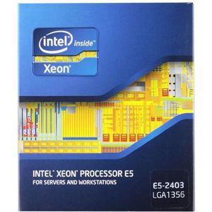 Intel E5-2403 Xeon Quad-Core processor (1,8 GHz, Socket 1356, 10 MB cache, 80 Watt)