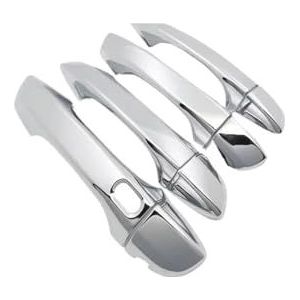 auto Vervangende onderdelen Voor VW Voor P&assat GT B8 2015~2022 Krasbestendige Afdekking Trim Set Buitenkant Autodeurgreepafdekking Accessoires(Metallic Silver)