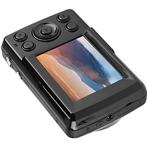Digitale camera, stevige en duurzame kleine camera 720P 16MP voor thuisgebruik voor op reis(zwart)