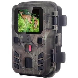Mini Trail Camera 4K HD 20MP 1080P Infrarood Nachtzicht Bewegingsgeactiveerde Jachtval Game Outdoor IP66 Waterdichte Wildlife Cam Hoge Resolutie
