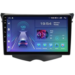 9 Inch Android 12 Autostereo Voor Hyundai Veloster FS 2011-2017 - Draadloze CarPlay/Android Auto Stuurwielbediening + Achteruitrijcamera Ondersteuning DAB DSP Bluetooth 5.0(B,M600S - 8 Core 6+128G 4G+
