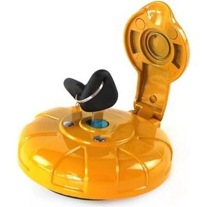 HLWXMDZ Voor Volvo EC140B EC160B EC180B EC240B EC290B EC700B EC460B EC360B Graafmachine 1PC 14528922 Vergrendelbare Brandstofdop Brandstoftankdop