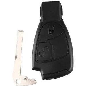 Autosleutel beschermhoes 2/3/4 Knoppen Afstandsbediening Sleutel Shell Case Cover Autosleutel Vervanging Voor C B E Klasse W203 W211 W204 YU BN CLS CLK Sleutel Shell(1 UK)
