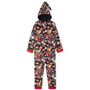 Harry Potter Onesie, pyjama's voor meisjes en jongens, fleece kinderpyjama's 7-14 jaar (Veelkleurig, 13-14 Jaar)