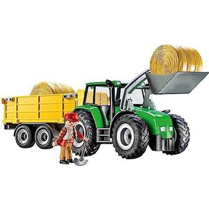 PLAYMOBIL® Grote tractor met aanhanger - P-9317 - 47-delig