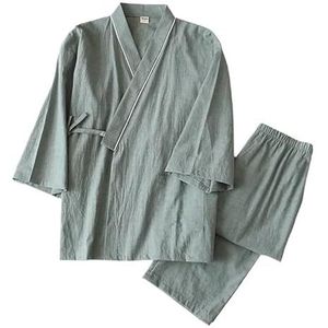 Premium pyjama's for heren, groot en lang, Home Essentials, zachte stretch loungeset, ademend, elastische taille, nachtkleding, ontspannende thuiskantoorkleding, comfortabele outfit for de hele dag(Gr