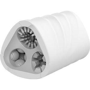 Zachte rubberen oefenunit voor heren - AA4 (wit)